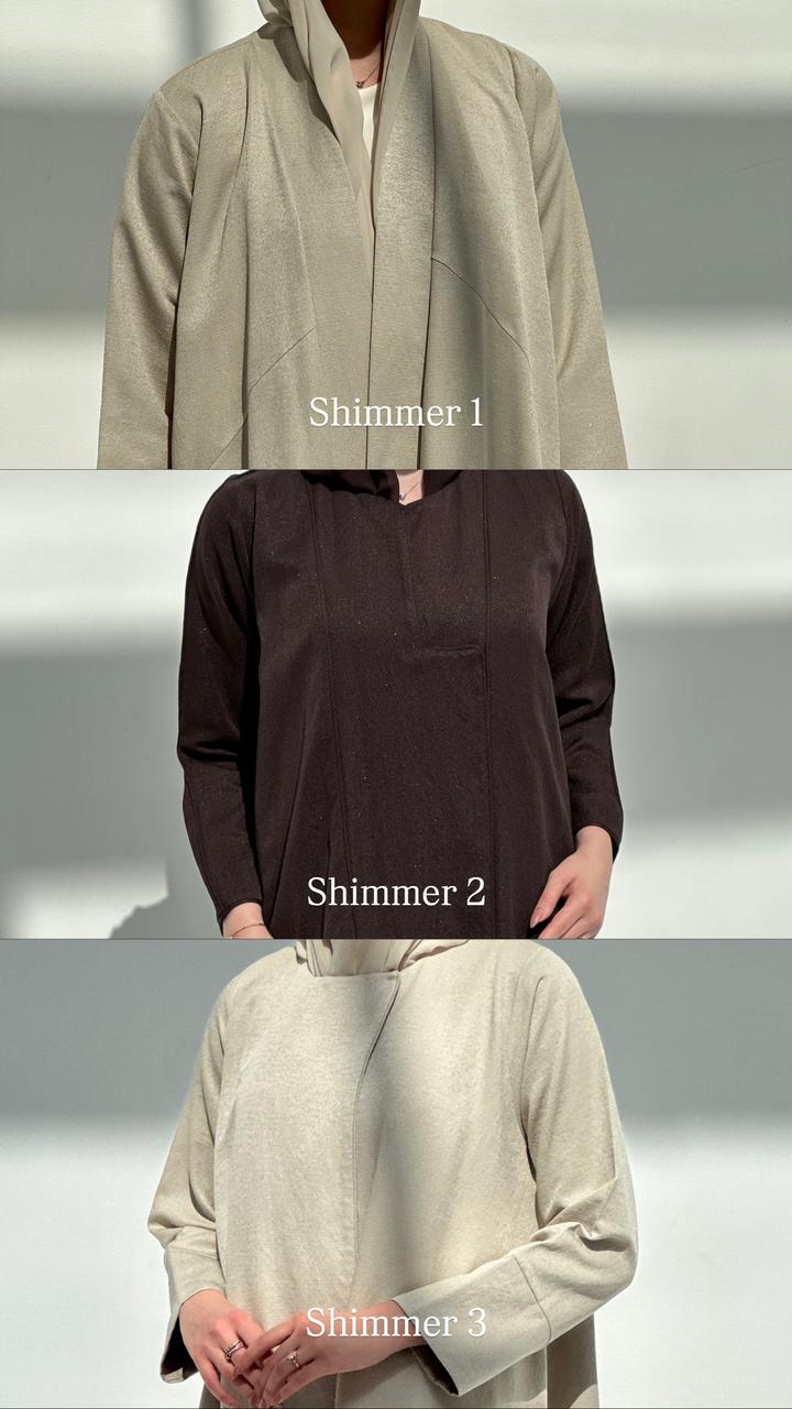 EQ07 - The Shimmer Abaya