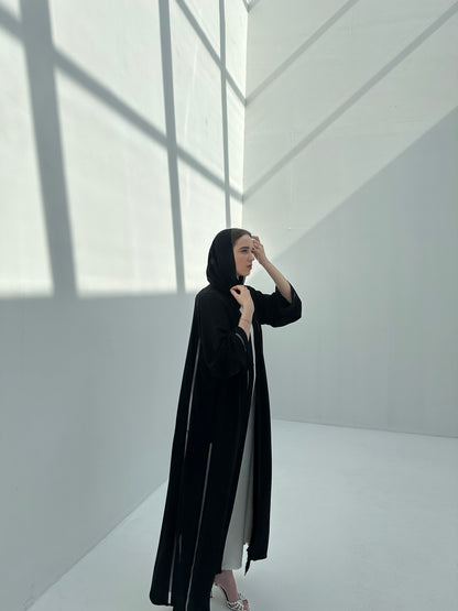 ER07 - Lace two abaya